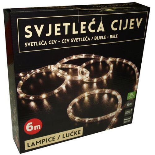 Denis led crevo sa belim lampicama Slike