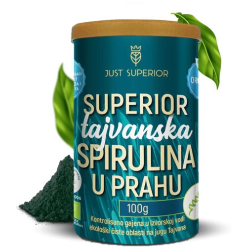 Just Superior Organska SPIRULINA u prahu 100 gr Slike