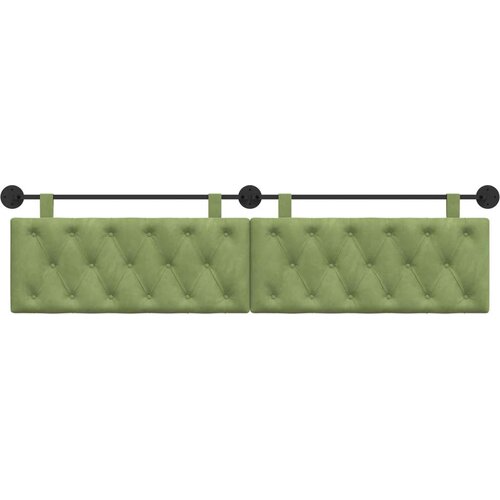  Držeće uzglavlje Zidne Svijetlo zelena 210 x 55 x 7 cm Bar&amp;scaron;un - Svijetlo zelena 200 cm bez LED Slike