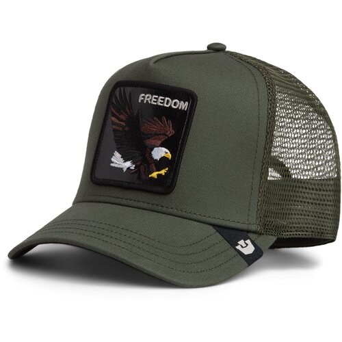 Goorin Bros Kapa 'Freedom Eagle' rumena / temno zelena / črna / bela Cene