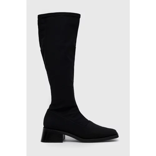 Vagabond Shoemakers Elegantni škornji Blanca ženski, črna barva