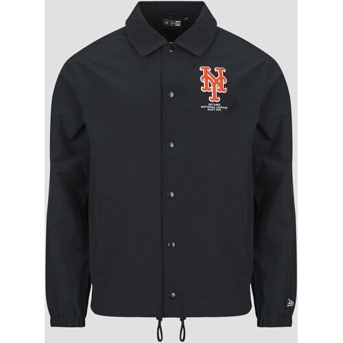 New Era MLB COACHES JACKET NEW YORK METS Crna Slike