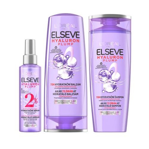 L´Oréal Paris Elseve Hyaluron Plump darilni set za lase Cene
