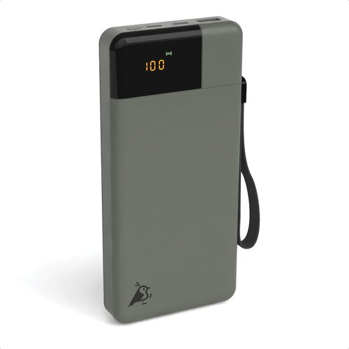 Aqiila Powerbird B20+ Powerbank 65W moosgr&amp;uuml;n 20.000 mAh Slike