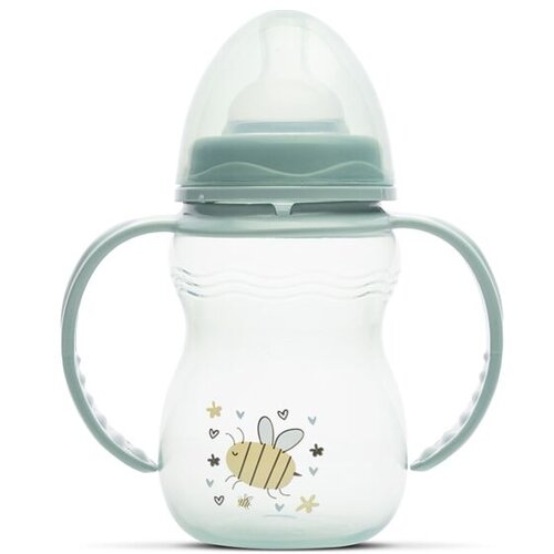 Lorelli Fla&amp;scaron;ica za bebe sa ručkom My friend, 250ml, Zelena Slike