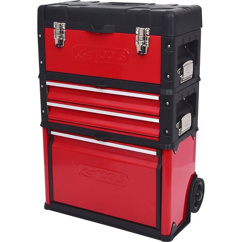 Ks Tools pomična škatla za orodje iz umetne mase in jeklene pločevine, nosilnost 75 kg, vxš 720 x 320 mm Cene