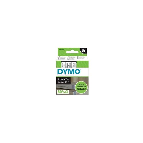 Dymo Traka D1 43610, 6 mm / 7 m (crna/prozirna), original Cijene