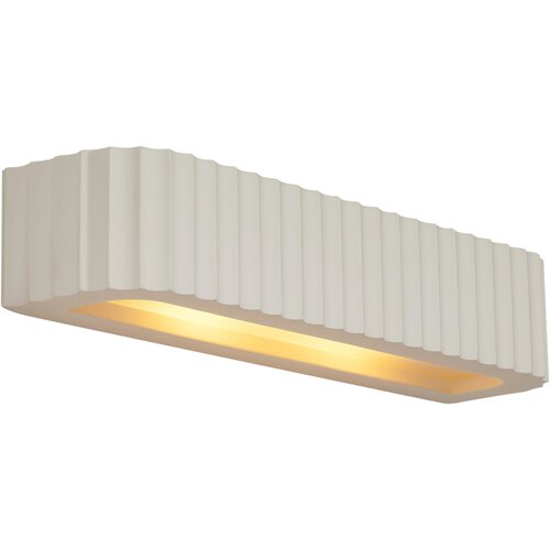 QAZQA Scandinavische wandlamp beige langwerpig 2-lichts - Plaster Cene