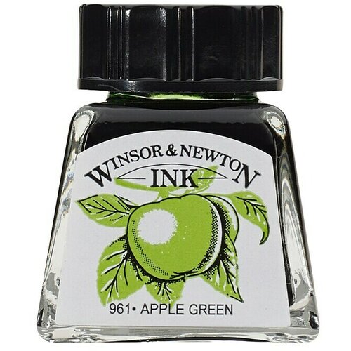 WINSOR & NEWTON Tinta za crtanje (Jabuka zelene boje, 14 ml, Boca) Cijene