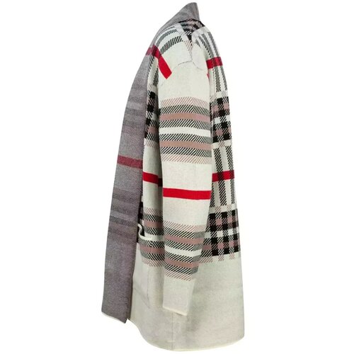 Pri WARM Sweater. Checkered cardigan overlay Cijene