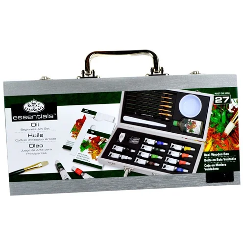  Koferčić / Set uljanih boja u drvenoj kutiji - for Beginners  (set)