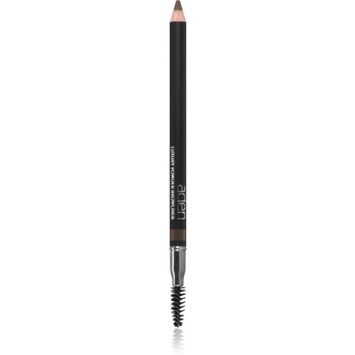 Aden Cosmetics Luxury Eyebrow Liner svinčnik za oči s krtačko odtenek Dark Brown 1 g Slike