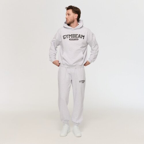 GymBeam Varsity Sweatpants Grey S Slike