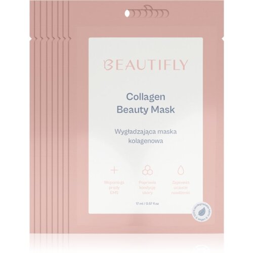 Beautifly Collagen Beauty Mask Set maska iz platna 8 kos Cene