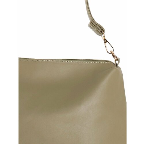 Fashion Hunters Light green 2in1 shoulder bag made of ecological leather Slike