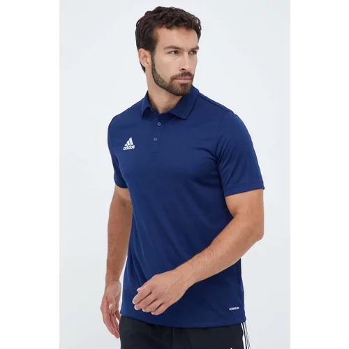 Adidas Športna polo majica Entrada 22 mornarsko modra barva