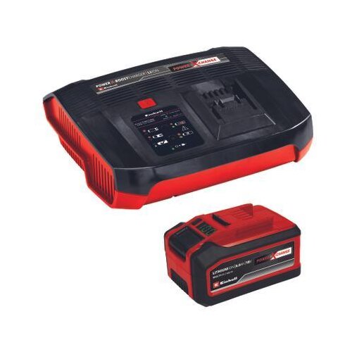 Einhell PUNJAČ I BATERIJA PXC STARTER KIT, 18V 6.0 Ah &amp;amp; 6A BOOSTER Slike