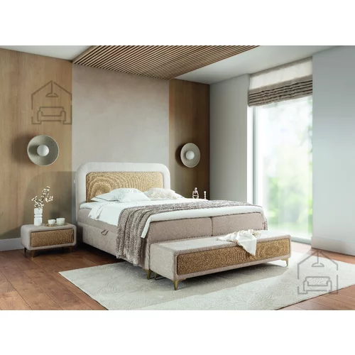 Meble Gruška Boxspring postelja Esitio - 200x200 cm