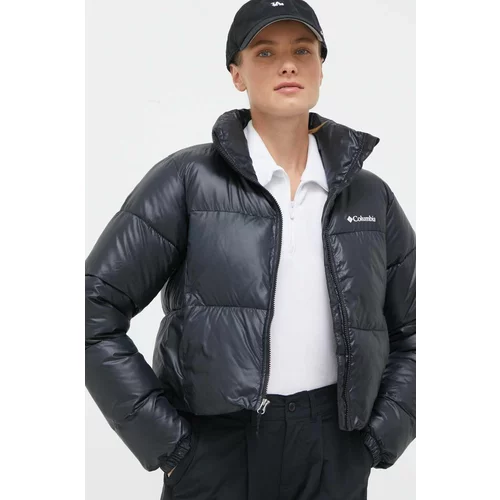 Columbia Jakna Puffect Cropped Jacket za žene, boja: crna, za zimu, 2002491