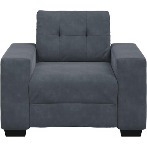 SOFA fotelja tamno siva 100x78x80 cm bar&amp;scaron;un - Tamno siva 1 100 cm Slike