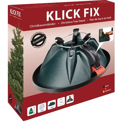 NIKO Stojalo za božično drevo Klick Fix Temno zeleno Slike