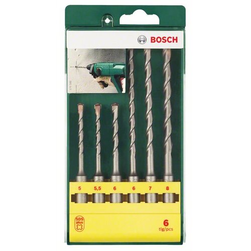 Bosch 2607019448 Komplet burgija za udarne bušilice SDS plus-5, 6 komada Cene