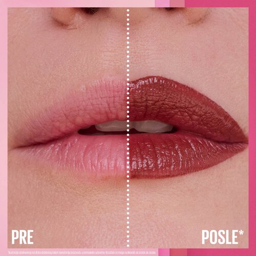 Maybelline Serum Lipstick Saten matirajoča &amp;scaron;minka z vlažilnim učinkom odtenek 101 Upstate 1 kos Slike