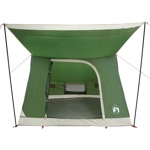  Kamping &amp;scaron;ator s krovom Zelena 223 x 163 x 130 cm taft Slike
