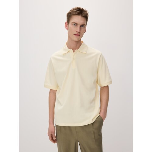 Reserved - Predimenzionirana polo-majica - svjetložuto Slike