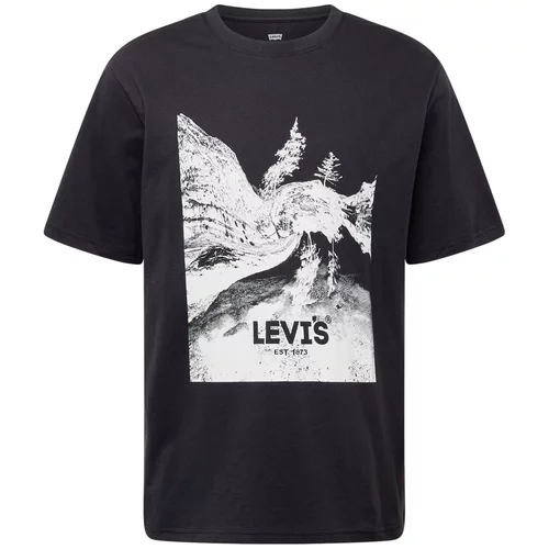 Levi's Majica črna / bela