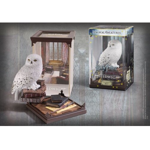 Noble Collection Harry Potter magical creatures Hedwig figurica Slike