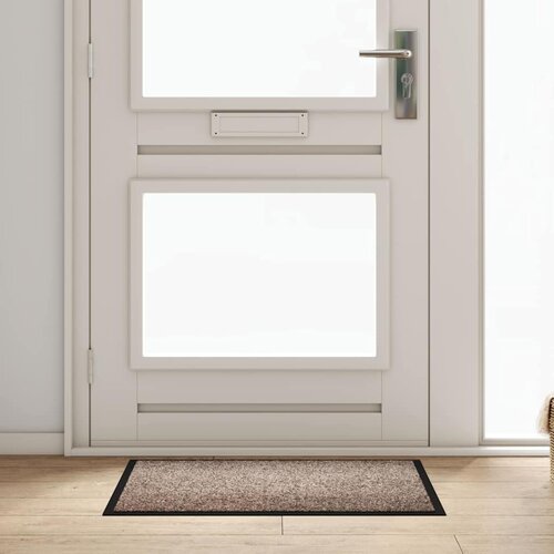 vidaXL Otirač Bež 60 x 80 cm Teddy tkanina Cijene