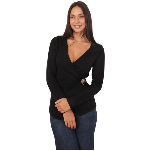 La Modeuse Topi & Bluze 76530_P181307 Črna Cene