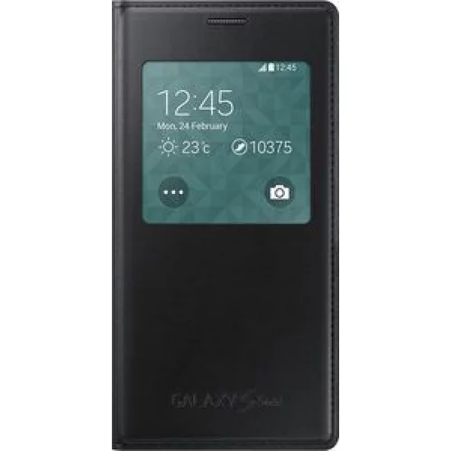 Samsung original S-View EF-CG800BB preklopna torbica Galaxy S5 mini črna