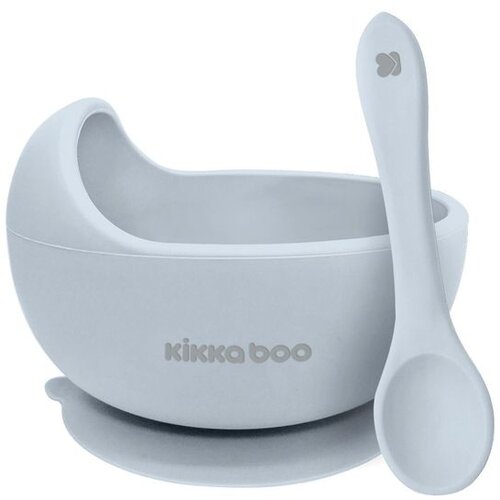 Kikka Boo silikonska činija sa kašičicom yummy blue ( KKB40116 ) Cene