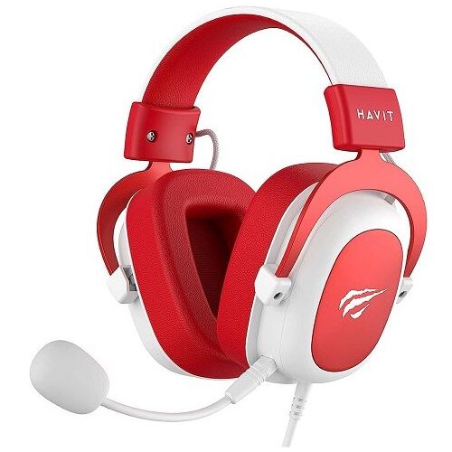 Havit H2002D Gaming headphones White, red Slike