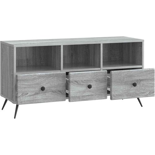  ormar Siva sonoma 102 x 34,5 x 50 cm Konstruirano drvo Slike