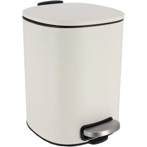 Tendance Kanta za smeće na pedalu kvadratna Soft Close, 5 l, Bijela Slike