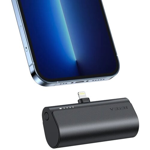 Powerbank VEGER PlugOn - 5000 mAh z vgrajenim Lightning 8-pin PD 20W priključkom Cene
