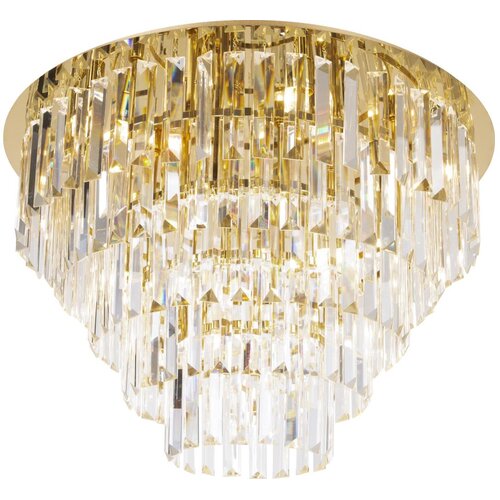  MAXLIGHT C0224 - Plafonska lampa MONACO 16x G9/40W/230V, prečnik 80 cm, zlatna Cene