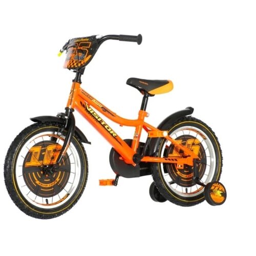 Visitor MOT161 moto cross 16" dec. bic. oranž kontra 2020 EUR1 @ - dečiji bicikli Cene
