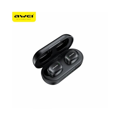 Awei Bluetooth Slušalice Bubice T13 Pro, crne Cene