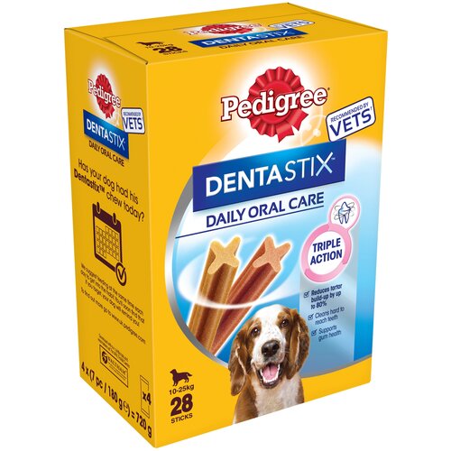 Pedigree Dentastix Daily Oral Care - Mult pakiranje (112 komada) za srednje velike pse (10-25 kg) Cijene