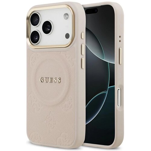 Guess OVITEK PEONY HOT STAMP ZA IPHONE 17 PRO MAGSAFE ELEGANTEN, (5000338010) Cene