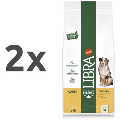 Libra dog adult - piščanec 2 x 12 kg Cene