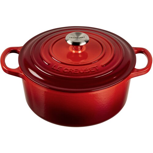 Le Creuset signature casserole round 22 cm cerise Cijene