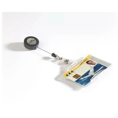 Durable ovitek za magnetne kartice na izvlečni vrvici 54x85mm (8011), 10 kos DU801119