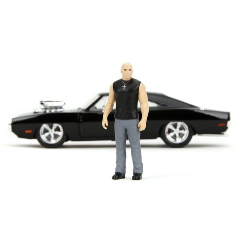  Set Fast &amp;amp; Furious - figura Dominica Toretta i Dodge Charger R/T, 1:24 Slike