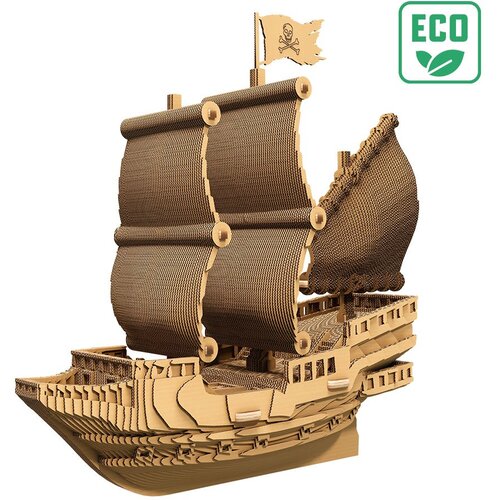 Cartonic 3D puzzle Gusarski Brod Slike