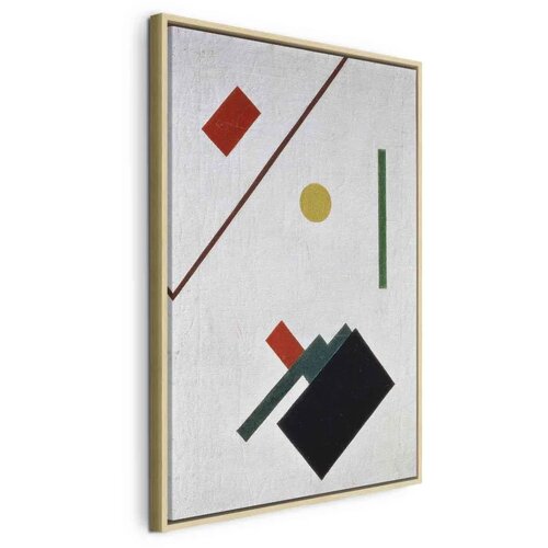  Slika - Kazimir Malevich – Suprematist Composition 40x60 U prirodnom drvenom okviru Cene